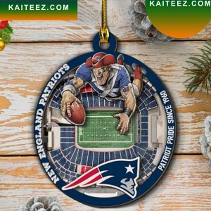 Patriots Christmas For Fan Gift Christmas Ornament