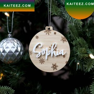 Personalised Bauble Christmas Tree Decoration Christmas Ornament