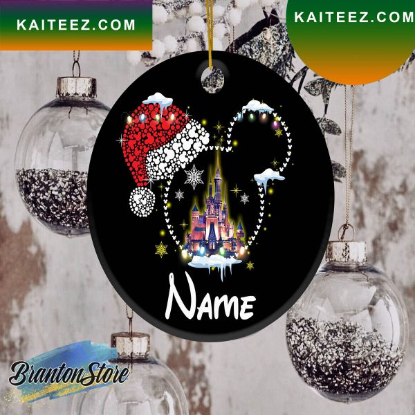 Personalized Christmas Disney Decor Christmas Ornament