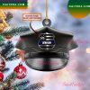 Personalized Police Car 2022 Christmas Ornament