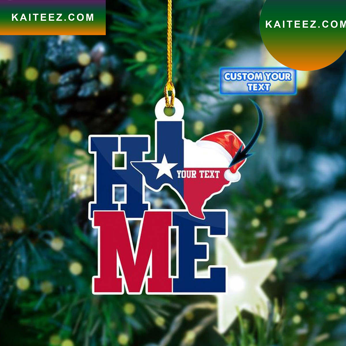 Personalized Texas Home 2022 Christmas Ornament Kaiteez   Personalized Texas Home 2022 Christmas Ornament 2943994 1 