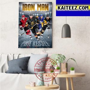 Phil Kessel Of Vegas Golden Knights The NHL Iron Man Art Decor Poster Canvas