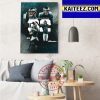 Rasmus Dahlin Buffalo Sabres Frist Man In NHL History To Score In Team Art Decor Poster Canvas