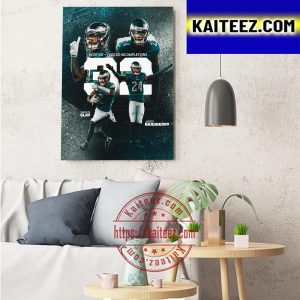 Philadelphia Eagles Most Int And Forced Incompletions Art Decor Poster Canvas