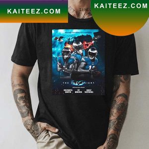 Philadelphia Eagles x The Dark Night x Devonta Smith AJ Brown Quez Watkins NFL 2022 Fan Gifts T-Shirt