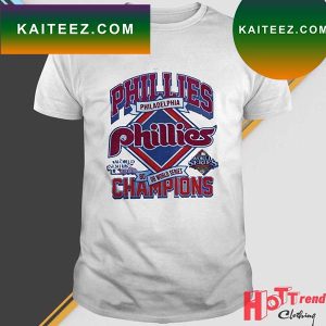 Philadelphia Phillies 08 World Series Champions T-Shirt