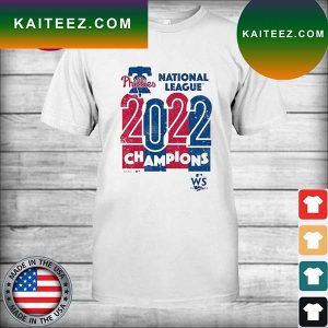 Philadelphia Phillies 2022 National League Champions T-shirt