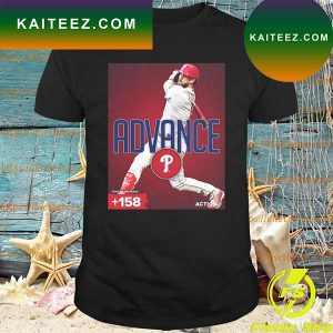 Philadelphia Phillies Advance Odds to Win Series T-shirt