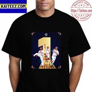 Philadelphia Phillies Are 2022 MLB NLCS 1 Win Away Vintage T-Shirt