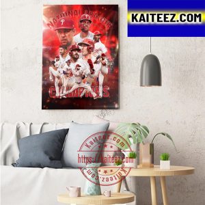 Philadelphia Phillies Are National League Champions 2022 And Headed World Series Art Decor Poster Canvas
