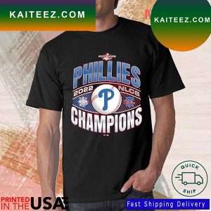 Philadelphia Phillies Champions National League Postseason 2022 NLCS T-Shirt