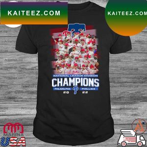 Philadelphia Phillies National League Division Champions 2022 T-shirt