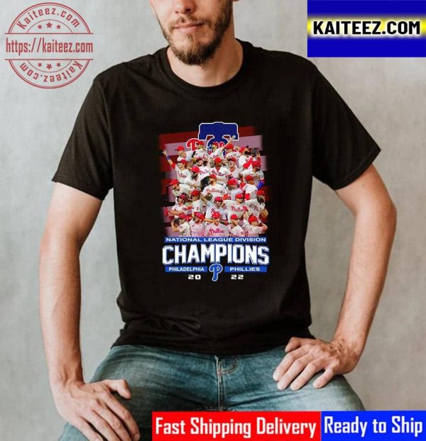 Philadelphia Phillies National League Division Champions 2022 Vintage T-Shirt