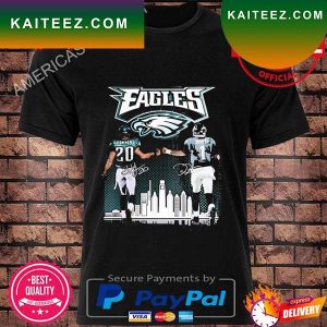 Philadelphia eagles dawkins and hurts signatures T-shirt