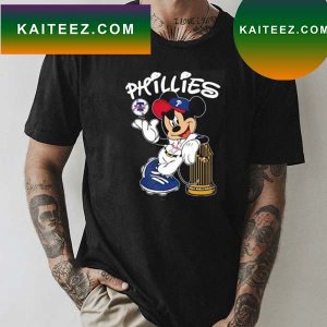 Phillies Mickey mouse 2022 World Series Champions shirt