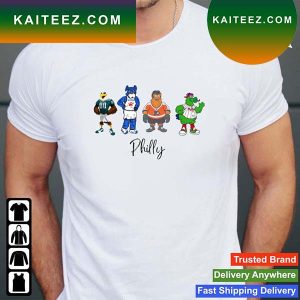 Philly Mascots Philadelphia Phanatic 2022 T-Shirt