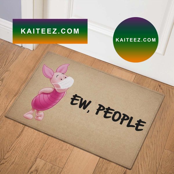 Piglet Winnie the Pooh Ew People Bath Mat Doormat