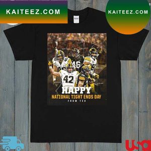 Pittsburgh Steelers Happy National Tight Ends Day From Teu 2022 T-Shirt