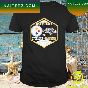 Pittsburgh Steelers vs Baltimore Ravens Dec 11 2022 Acrisure Stadium T-shirt