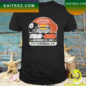 Pittsburgh Steelers vs Cincinnati Bengals November 20 2022 Acrisure Stadium T-shirt