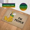 Pluto Disney Ew People Bath Mat  Doormat