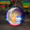 Pokemon Pikachu Horror Love You To The Moon Galaxy Mica Circle Ornament Perfect Gift For Holiday