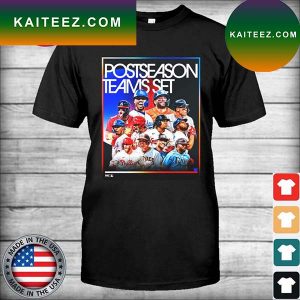 Postseason Teams Set 2022 MLB T-shirt