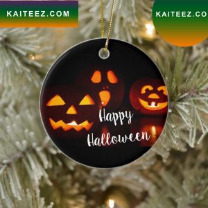 Pumpkin Scare Halloween Tree Decor Gift Friends Ornament