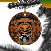 Pumpkins And Raven Halloween Tree Decor Gift Friends Ornament