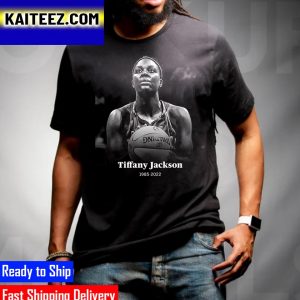 RIP Tiffany Jackson Former Texas Basketball Star WNBA Vintage T-Shirt