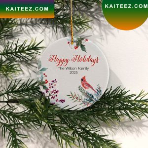 Red Cardinal Christmas Ornament