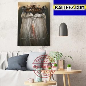 Rhaenyra Fan Art In House Of The Dragon Art Decor Poster Canvas