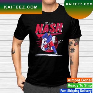 Rick Nash New York R Comet signature T-shirt