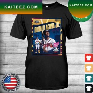 Ronald Acuna Jr Atlanta Braves 2022 Home Run Derby signature T-shirt