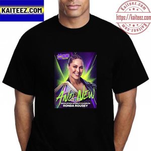 Ronda Rousey Is WWE And New Smackdown Women Champion Vintage T-Shirt