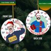 Roy Kent Ted Lasso Tv Show Christmas Tree Christmas Ornament