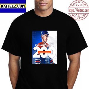 Ryan Nugent Hopkins 200 Career Goals With Edmonton Oilers In NHL Vintage T-Shirt