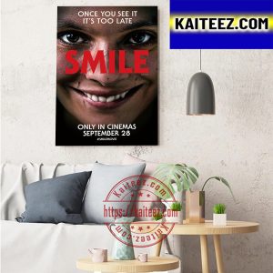 SMILE New Poster Movie Art Decor Poster Canvas