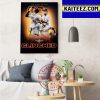 San Diego Padres Clinched NL Wild Card Spot Art Decor Poster Canvas