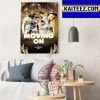 San Diego Padres vs Los Angeles Dodgers In MLB ALDS 2022 Art Decor Poster Canvas