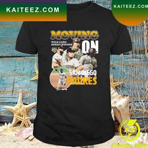 San Diego Padres Moving On Wild Card Series Winner T-shirt