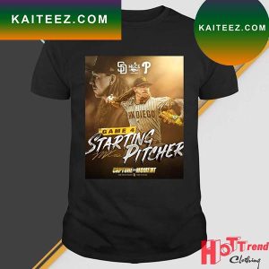 San Diego Padres Vs Philadelphia Phillies NLCS 2022 Game 4 Starting Pitcher T-Shirt