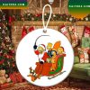 Santa Homer Simpson Christmas Tree Christmas Ornament