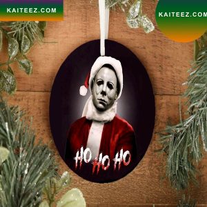 Santa Michael Myers Movie Killer Characters Christmas Tree Christmas Ornament