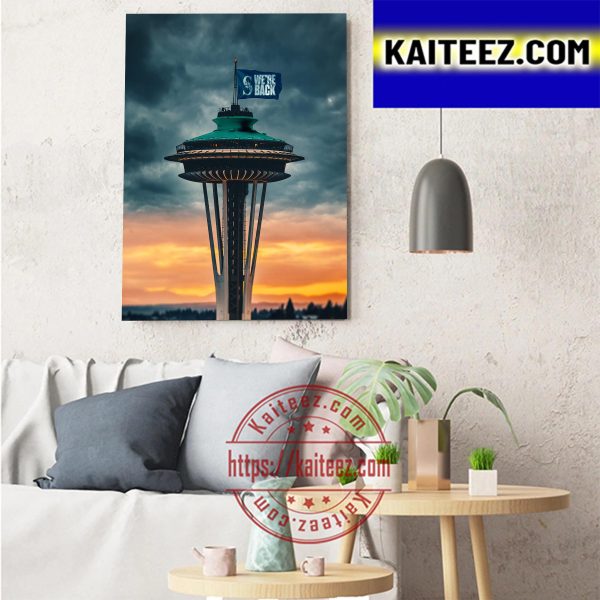 Seattle Mariners 2022 MLB Postseason Has Returned To Seattle Art Decor Poster Canvas