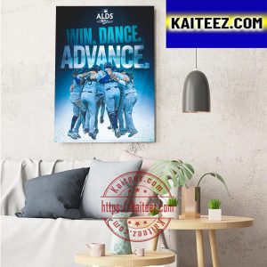 Seattle Mariners Advance 2022 MLB ALDS Bound Art Decor Poster Canvas