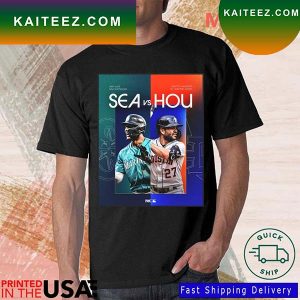 Seattle Mariners AndHouston Astros 2022 ALDS MLB Postseason T-Shirt