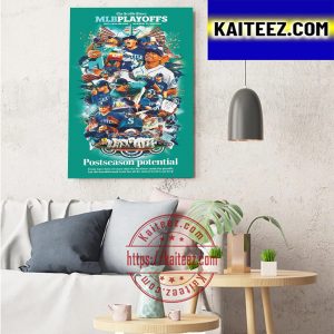 Seattle Mariners On Seattle Times Cover MLB Playoffs Postseason Potential Art Decor Poster Canvas