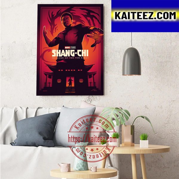 Shang Chi And The Lengend Of The Ten Rings Marvel Studios Art Decor Poster Canvas