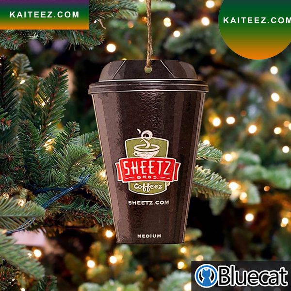 Sheetz Coffee Christmas Ornament